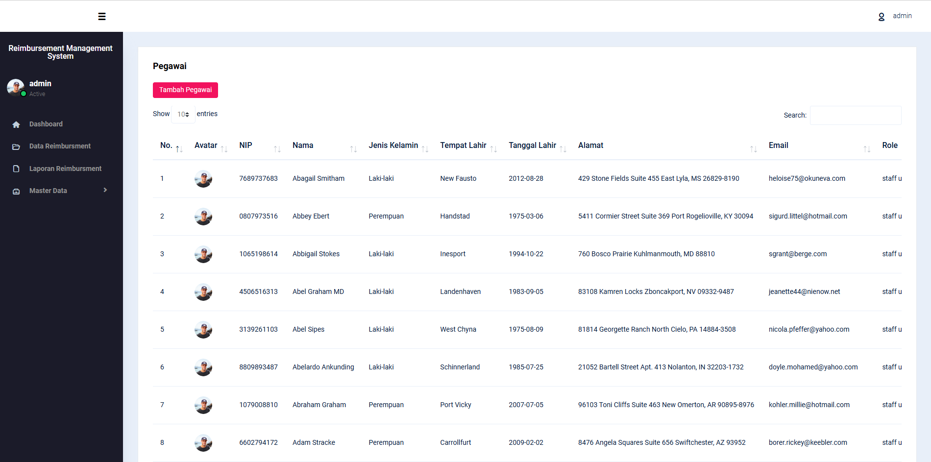 Reimbursement Management System (RMS)