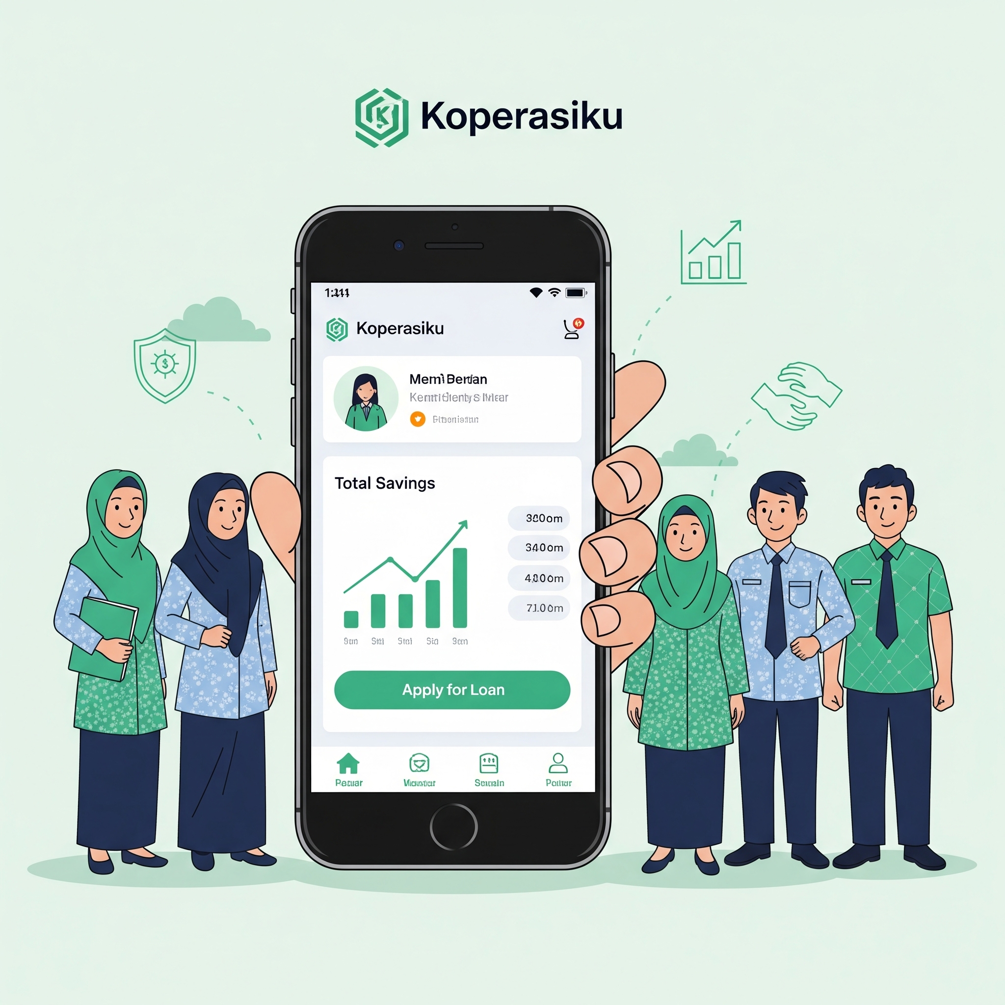 Koperasiku: Amanah, Mudah, dan Sejahtera Bersama